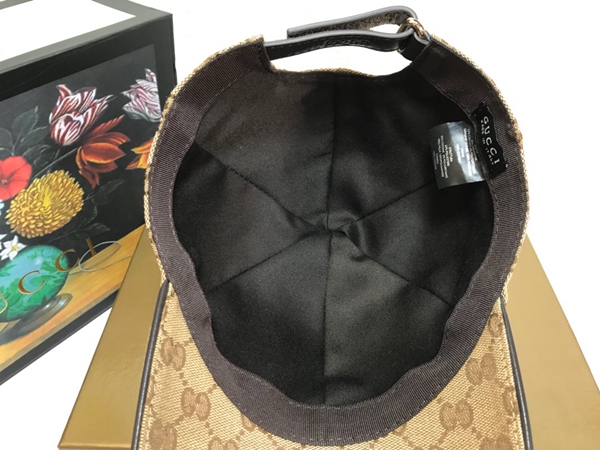 ブランド帽子素材ディテール